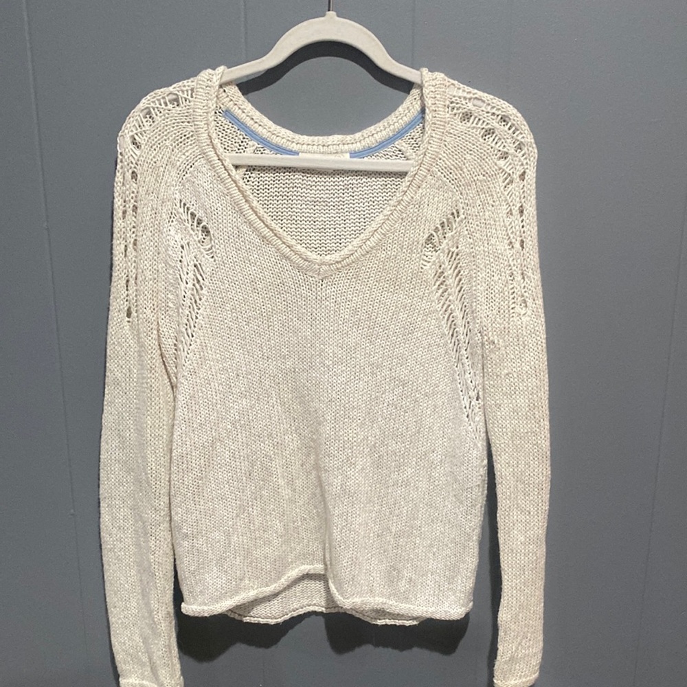 TREASURE & BOND small cream knit sweater